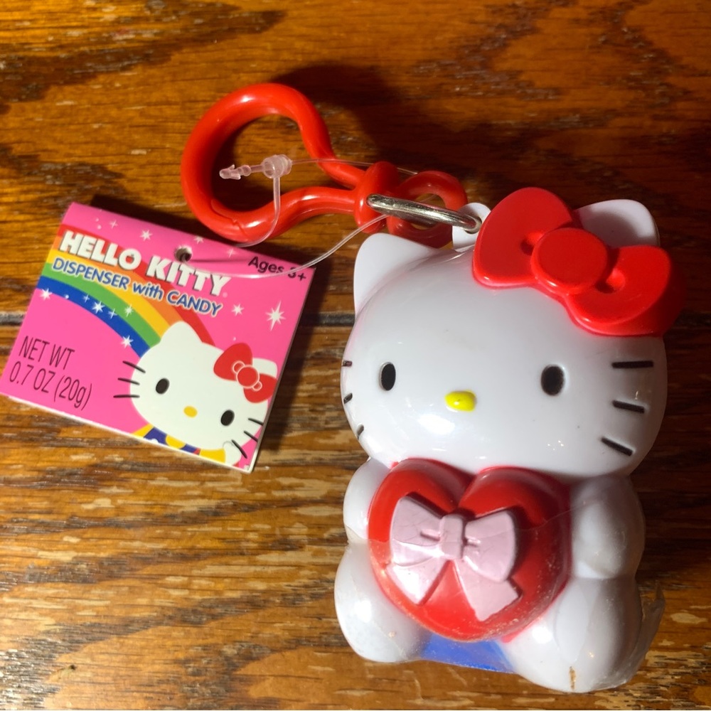 Hello Kitty Keychain dispenser figure